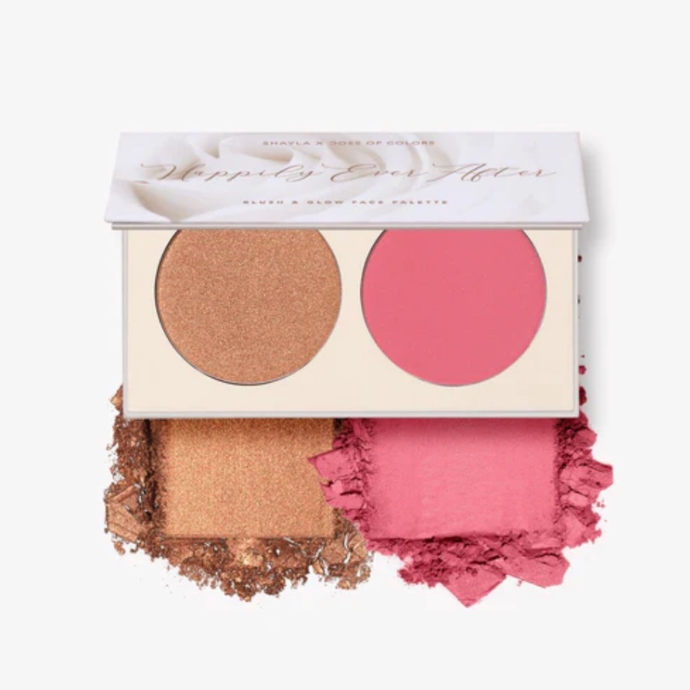 DOSE OF COLORS - Shayla happily ever after blush and highlighter palette